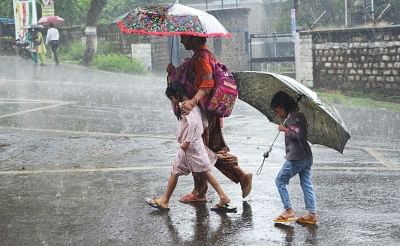 Rains aplenty in south Gujarat.