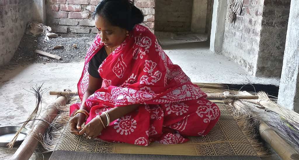 Madur, the traditional woven reed mats of Bengal that saw a decline, have been revived by artisanal weavers.