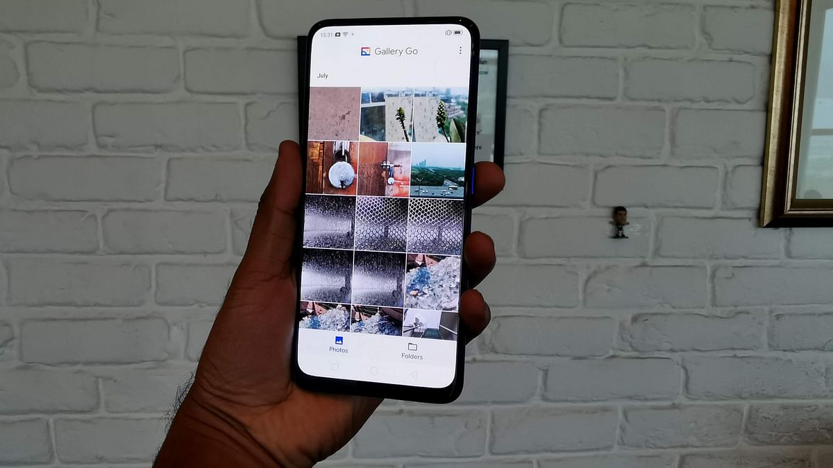 The latest Go app from Google makes sure you can separate photos clicked on the device by its type.