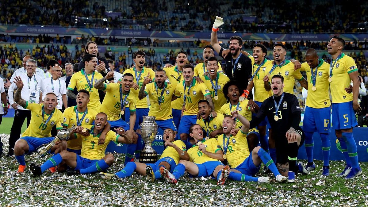 Brazil defeated Peru 3-1 to win its first Copa America title since 2007.