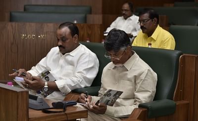 War of words between Jagan and Naidu in Andhra Assembly