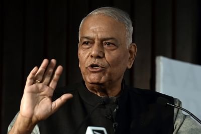 Yashwant Sinha laments steady erosion of Indian institutions
