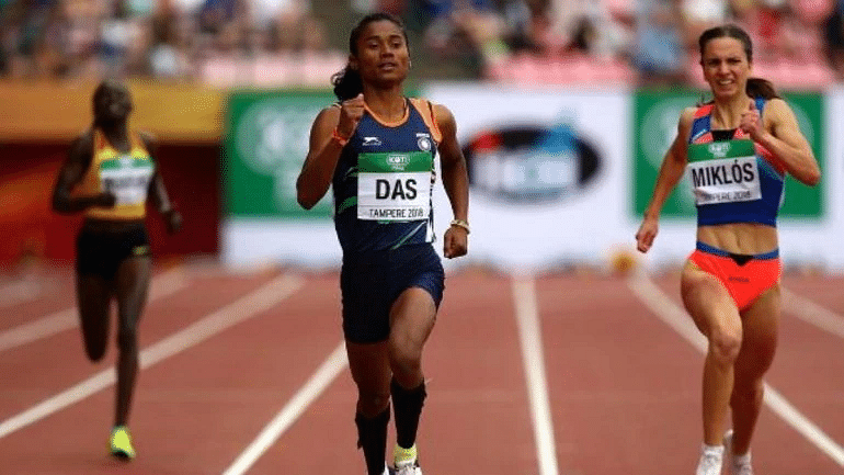 The reigning World Youth Athletic champion Hima Das hails from Dhing in Assam