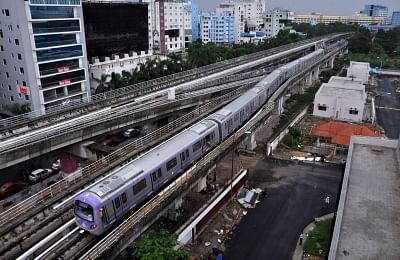 Kolkata Metro. (Photo: Kuntal Chakrabarty/IANS)