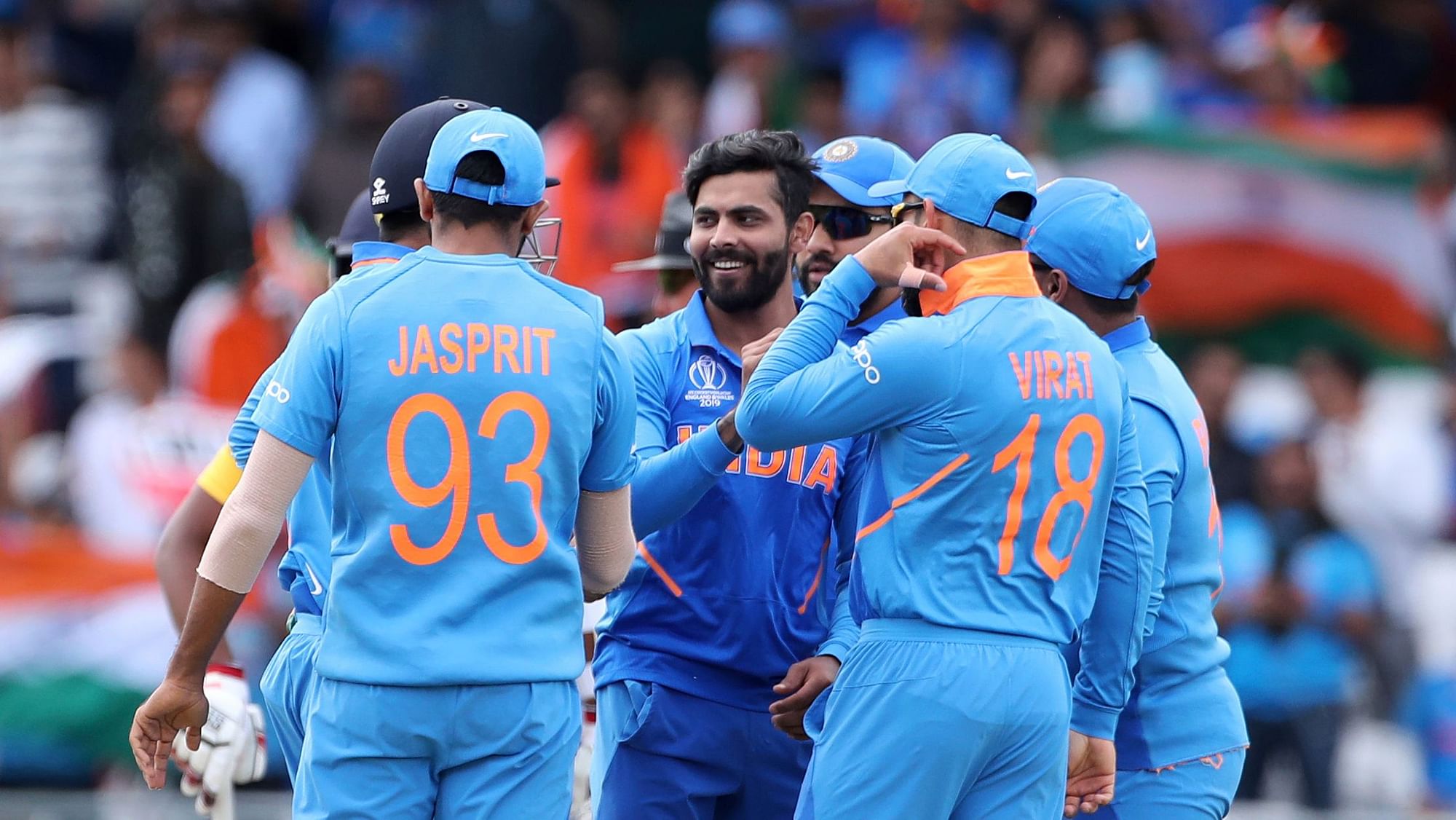 Ravindra Jadeja picked a wicket in his first over of the 2019 ICC World Cup.