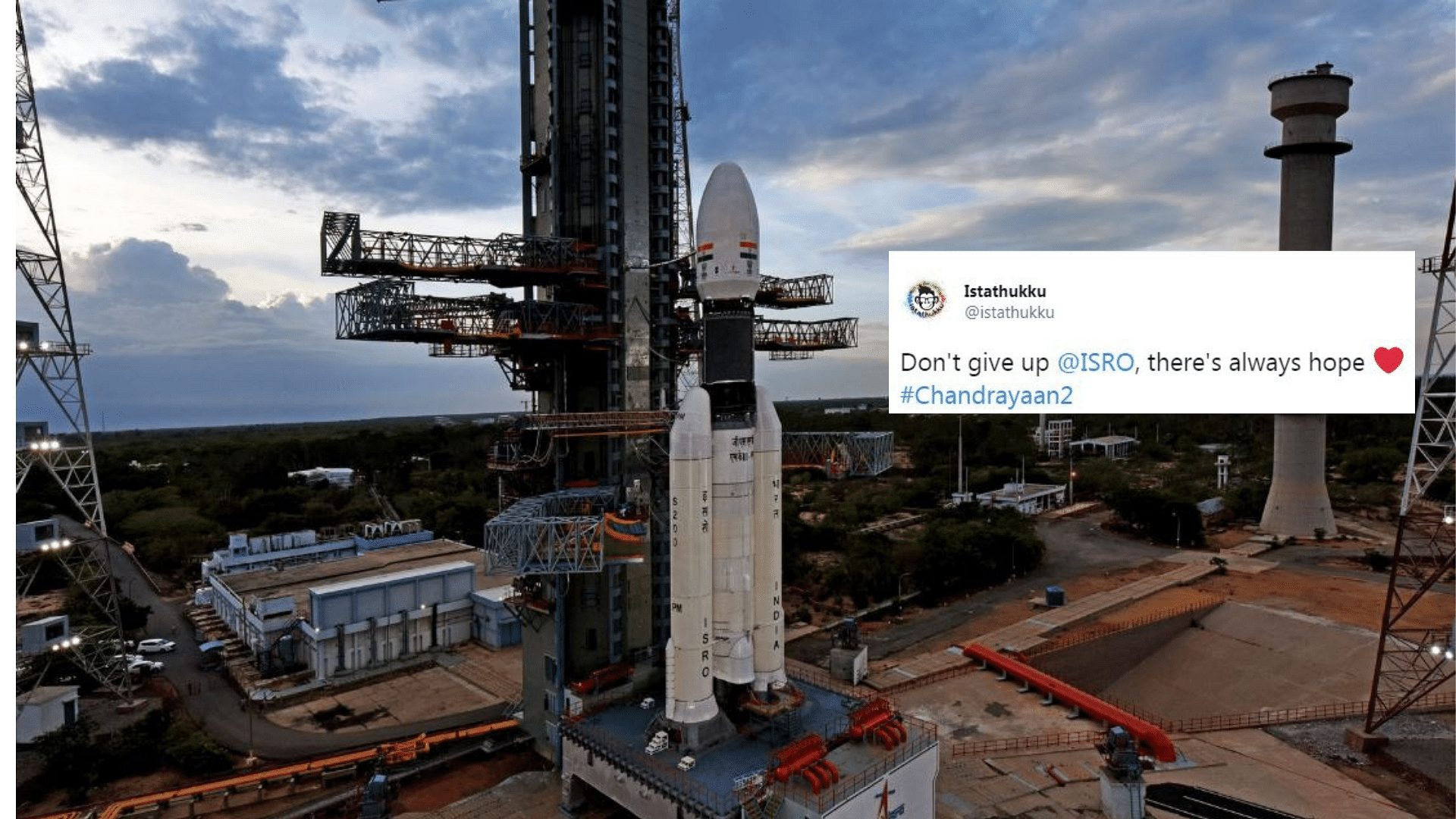 The launch of Chandrayaan-2 got called off due to technical snag.