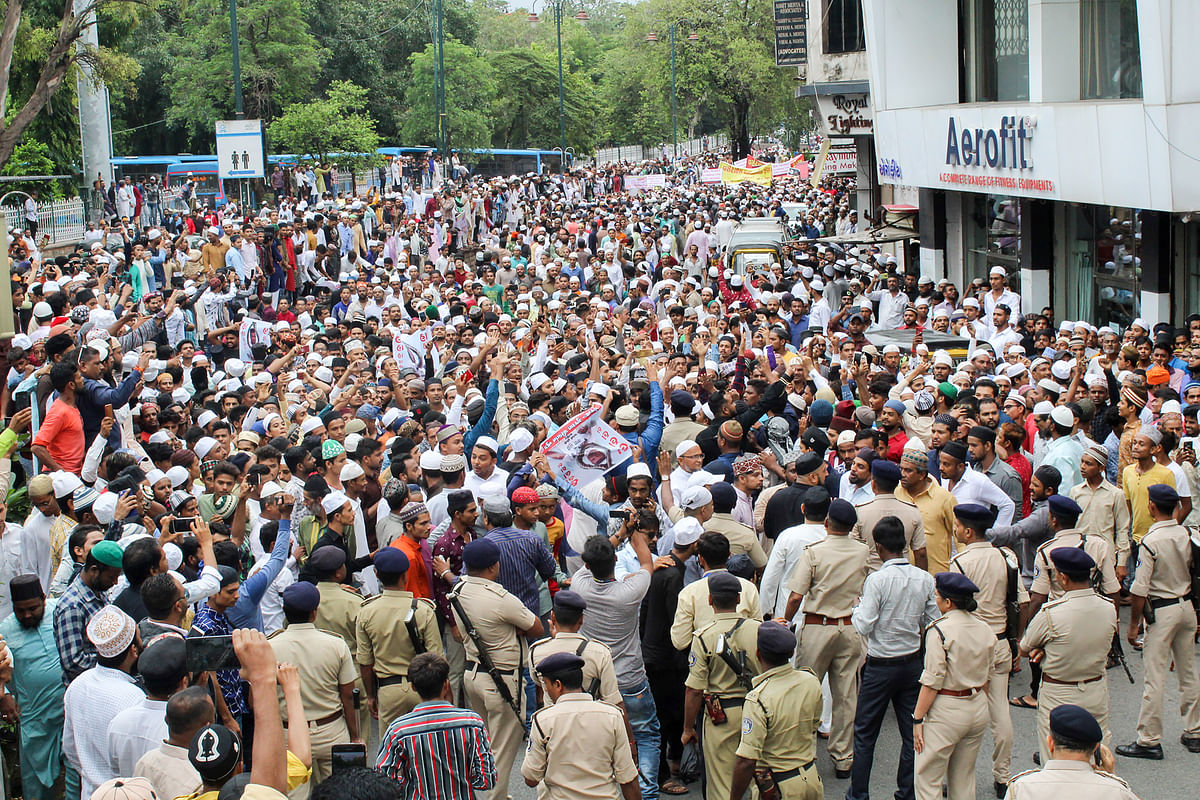 Police denied permission for the rally on the grounds that the lynchings being protested had not happened in Surat.