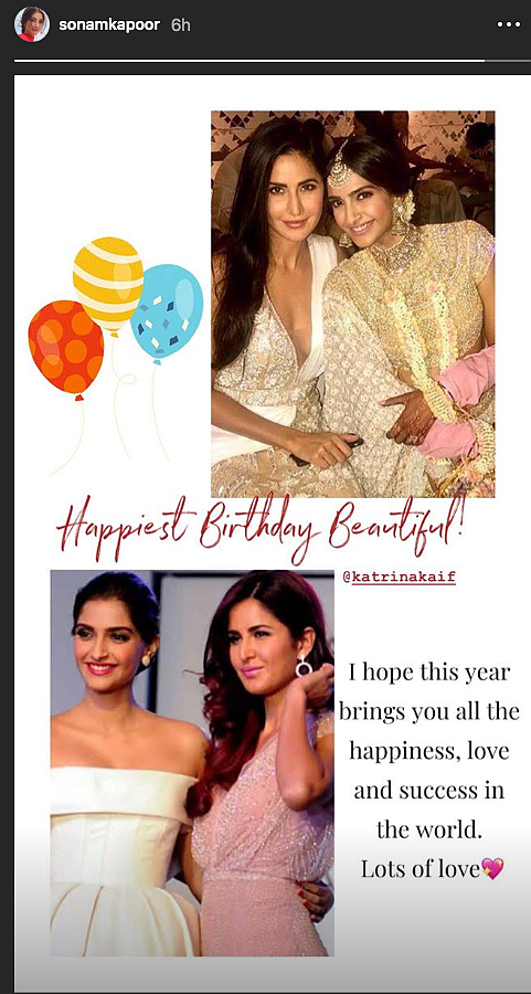 Alia, Sonam & Bollywood Celebs Shower Katrina With B’day Wishes