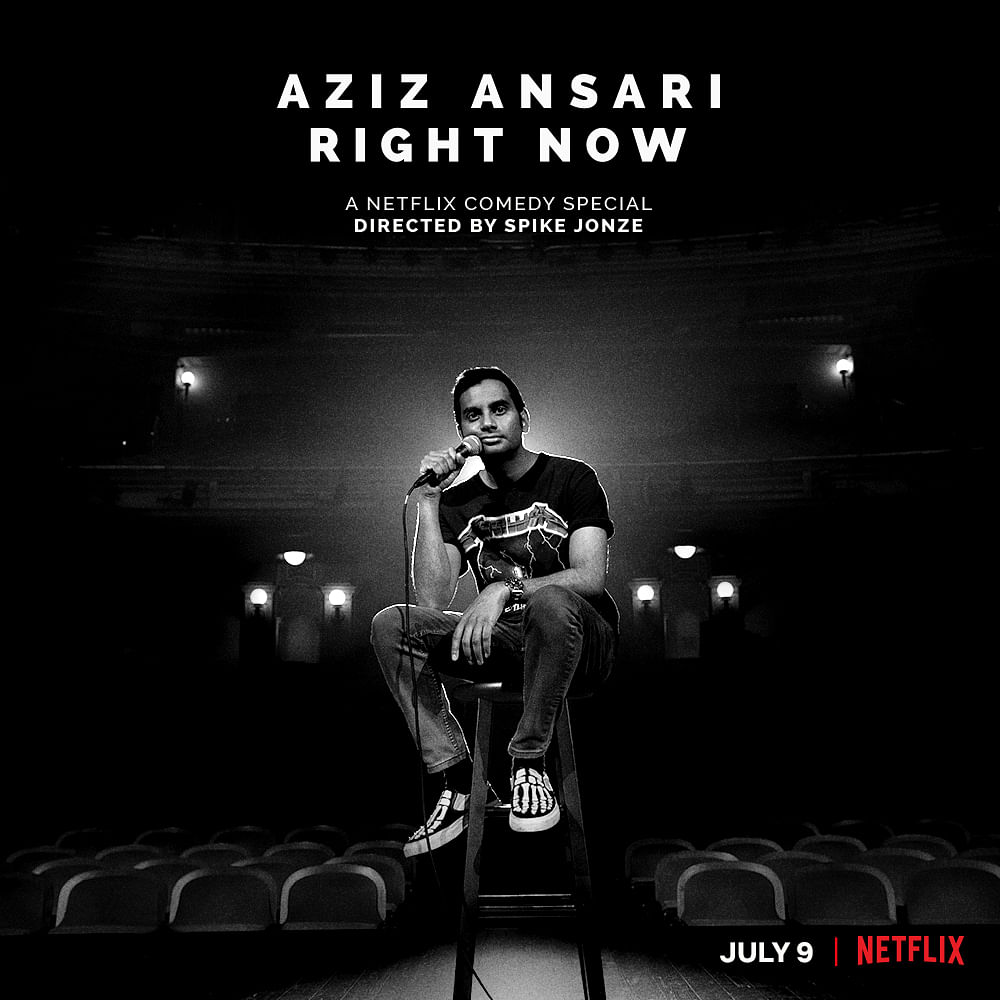 Aziz Ansari: Right Now is his first special since allegations of sexual misconduct surfaced in January 2018.
