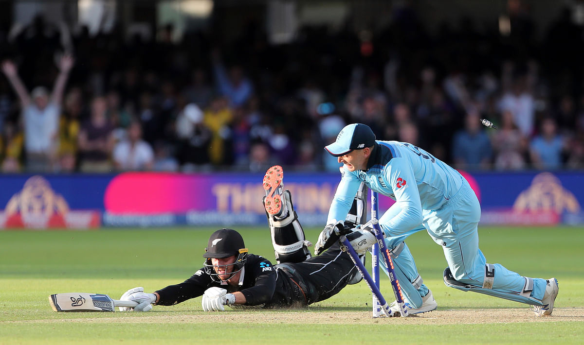 Sympathy or anger? Twitter doesn’t know how to feel about Martin Guptill’s performance in the World Cup final.
