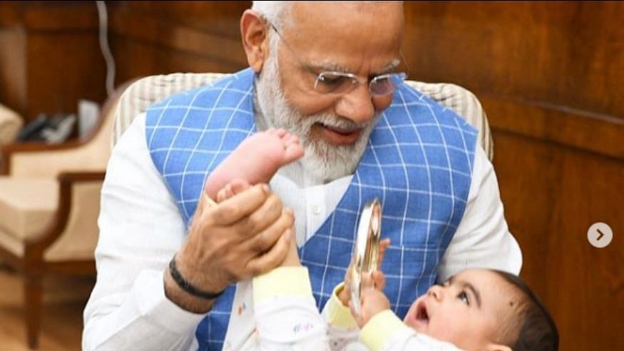 On Tuesday, PM Narendra Modi posted this photo on Instagram
