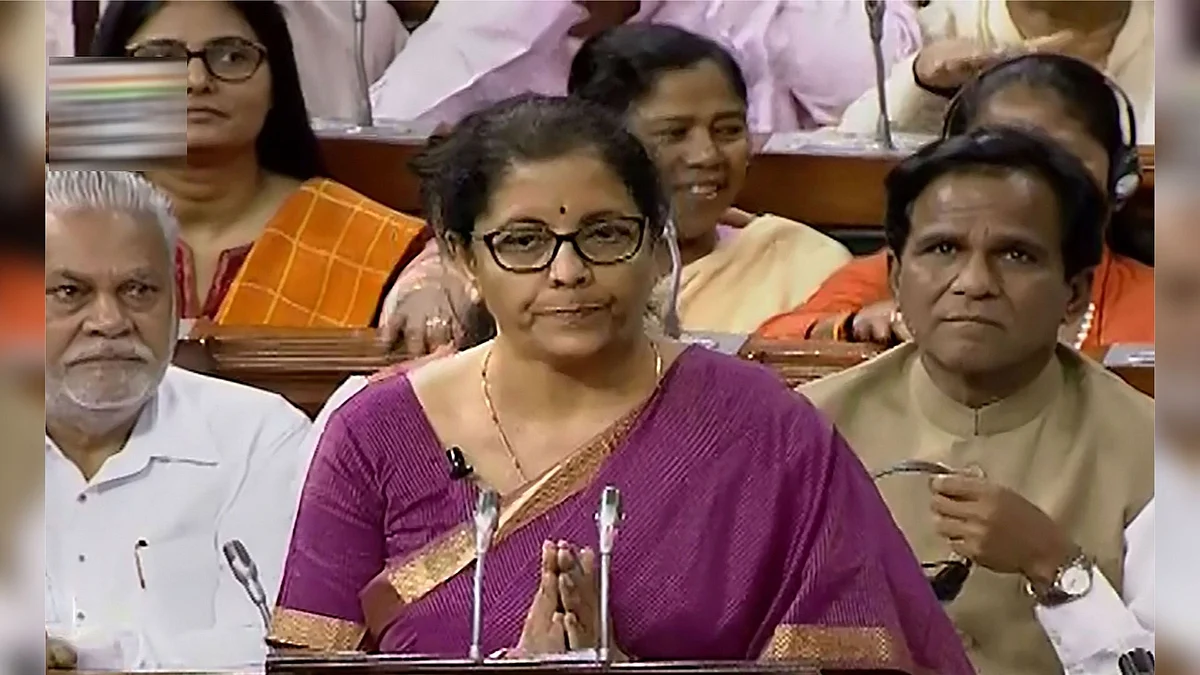 Finance Minister Nirmala Sitharaman.