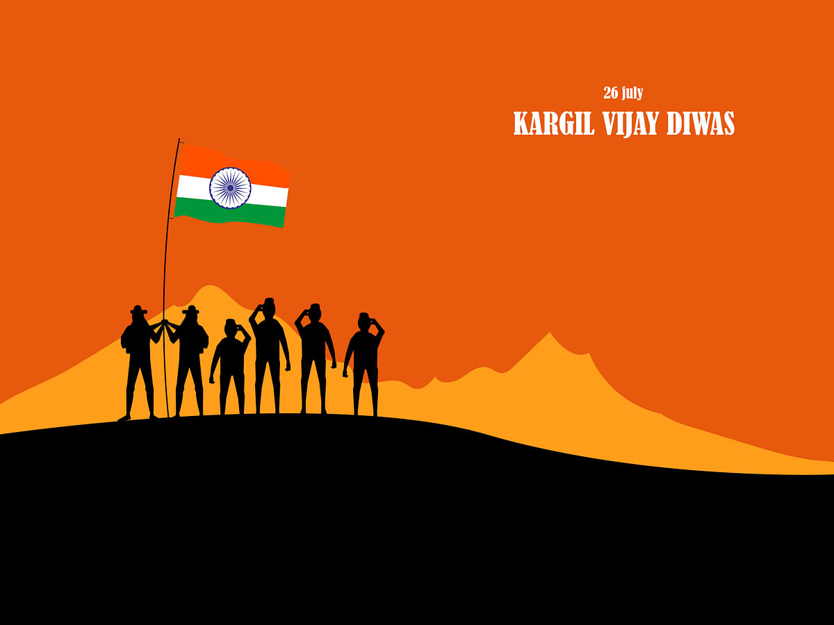 Here are some greetings, wishes, images, quotes for you to share this Kargil Vijay Diwas.