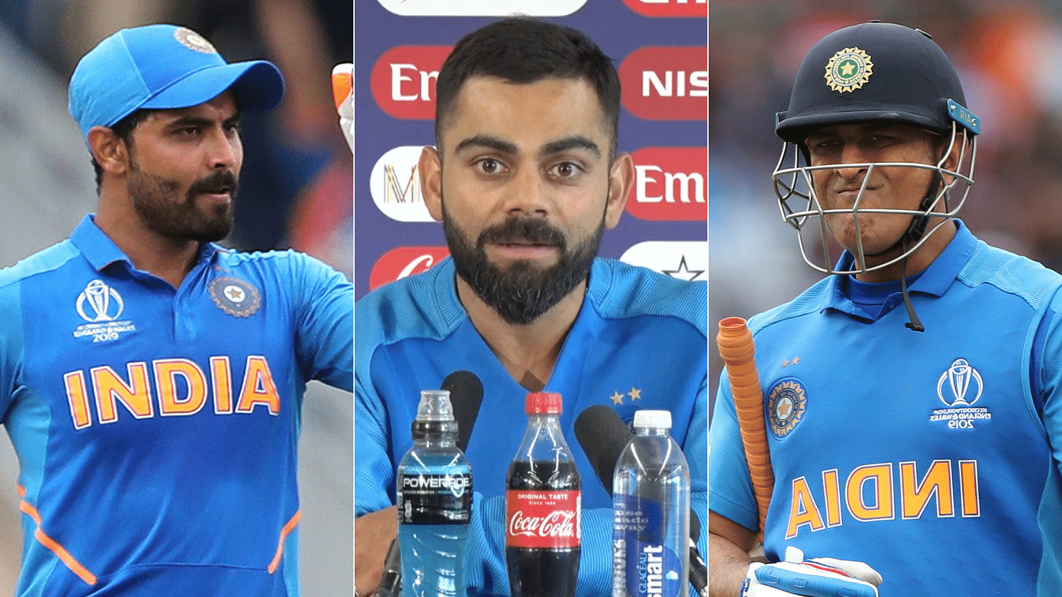 What India captain Virat Kohli said about Ravindra Jadeja and MS Dhoni after their loss to New Zealand in the ICC World Cup semi-final.