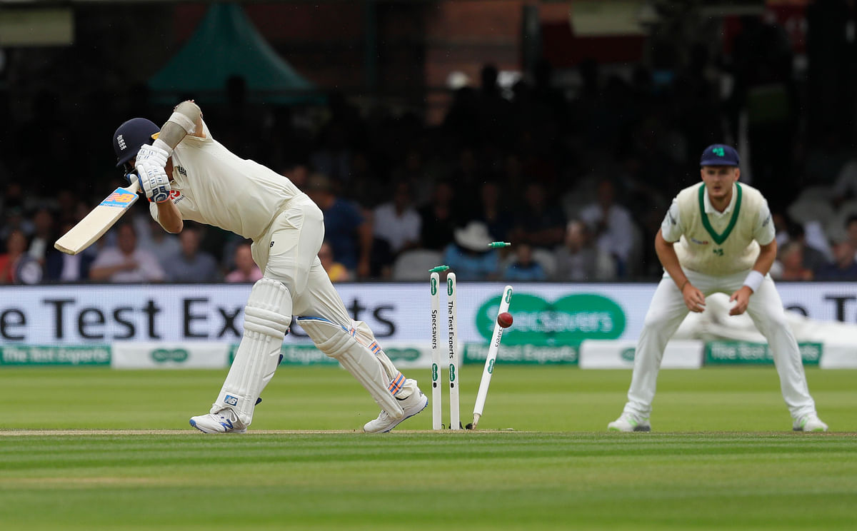 Ireland, playing only their third Test, were chasing just 182 runs at Lord’s.