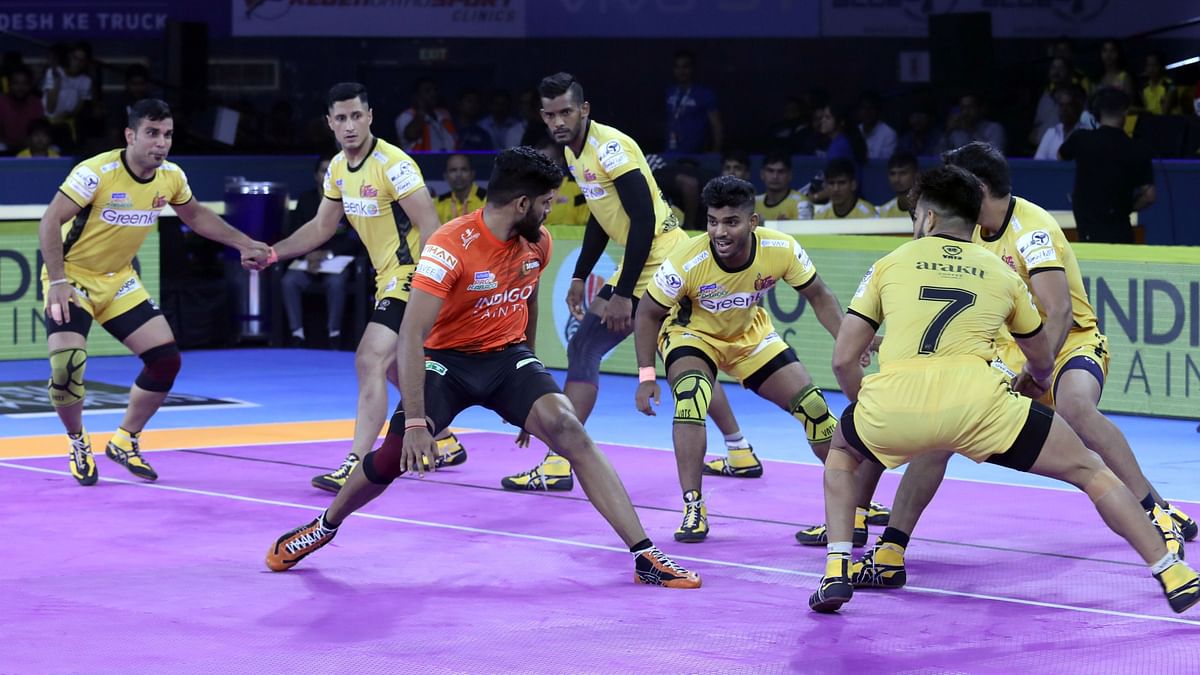 U Mumba had the lead at the half-time 17-10. In the next half, they focused more on the attack and bagged 14 points.