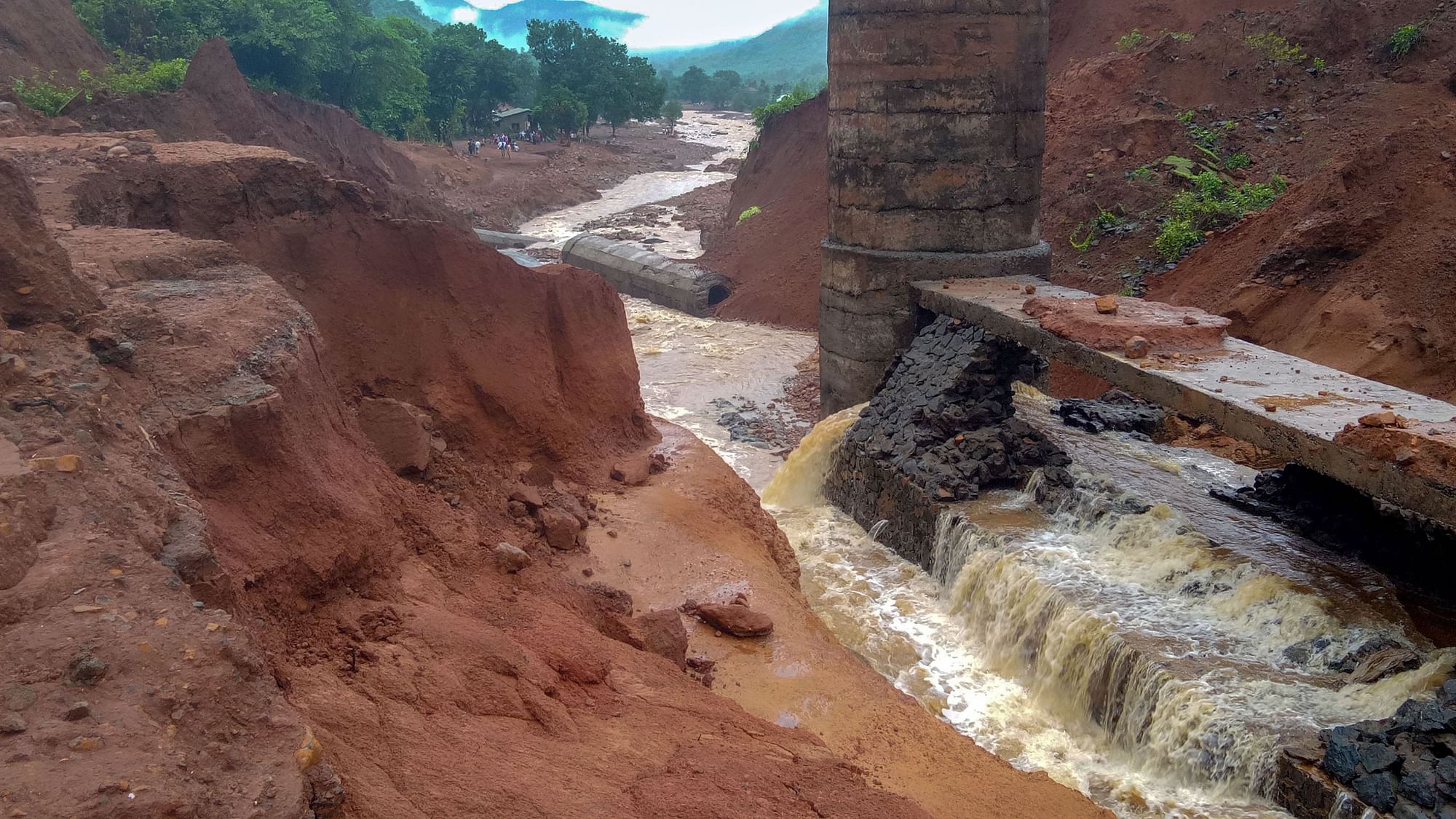  The Tiware dam in Chiplun taluka of Ratnagiri district breached late on Tuesday night.