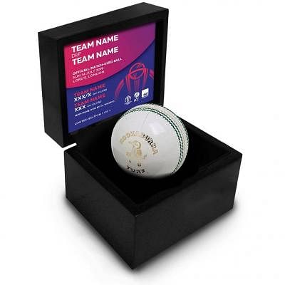 Ball used in ICC World Cup 2019.