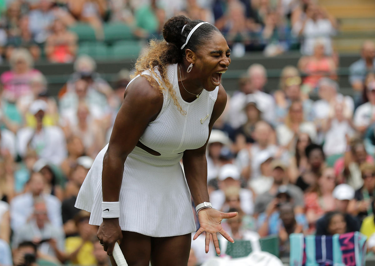 Serena never faced so much as one break point and won 6-3, 6-4 against 18th-seeded Julia Goerges.