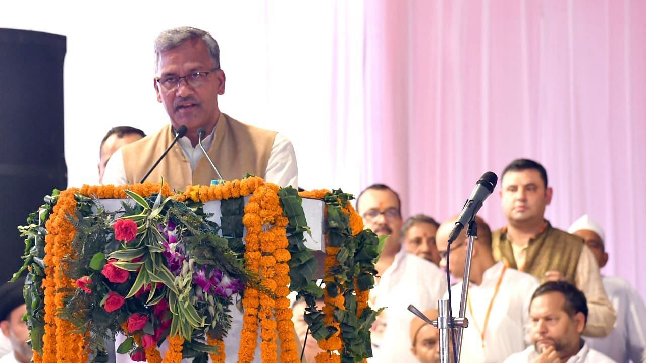 Uttarakhand CM Trivendra Singh Rawat has kicked up a row by claiming that cow is the only animal which inhales and exhales oxygen.