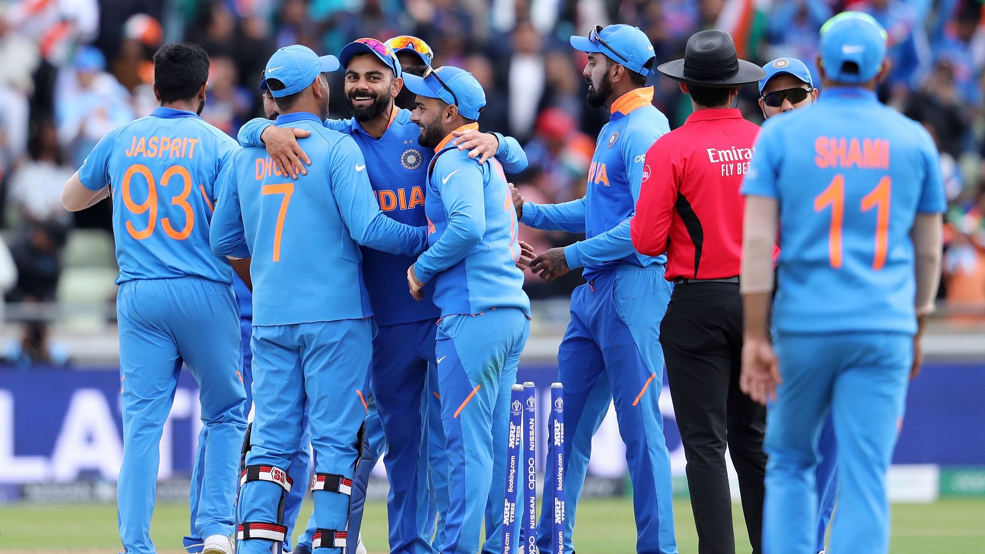 India have 13 points, one behind leader Australia, and play Sri Lanka in its final game at Headingley on Saturday.