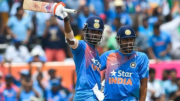 KL Rahul scored a 51-ball 110 during India’s chase.