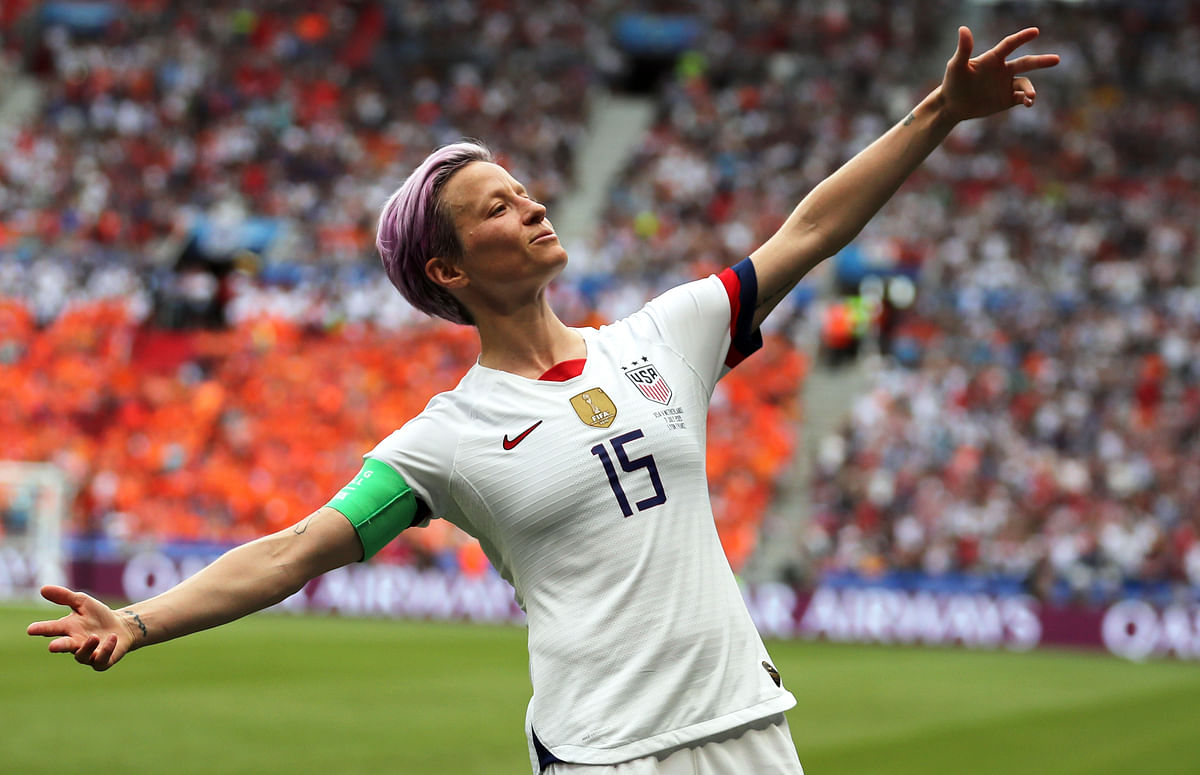 USA captain Megan Rapinoe finished as the Golden Boot winner of the most-watched FIFA women’s tournament.
