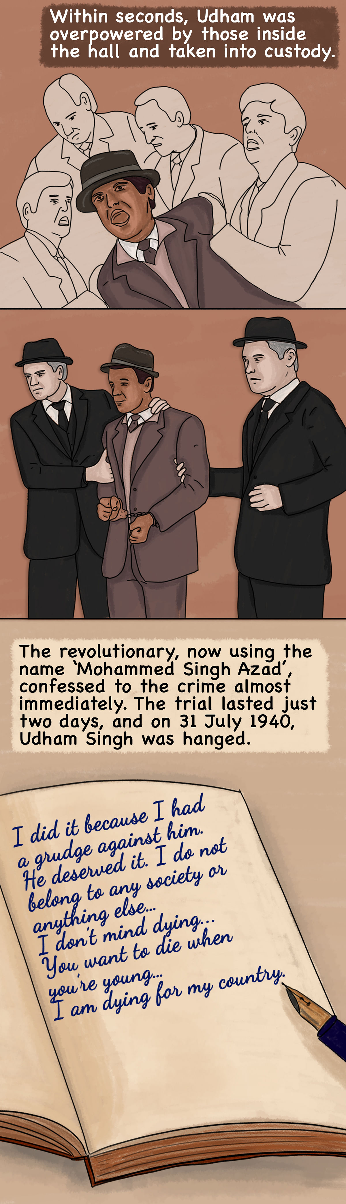 A graphic novel reliving how Udham Singh assassinated a British official 21 years after the Amritsar massacre.