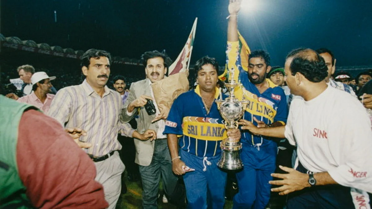 Sri Lanka won their only World Cup in 1996.