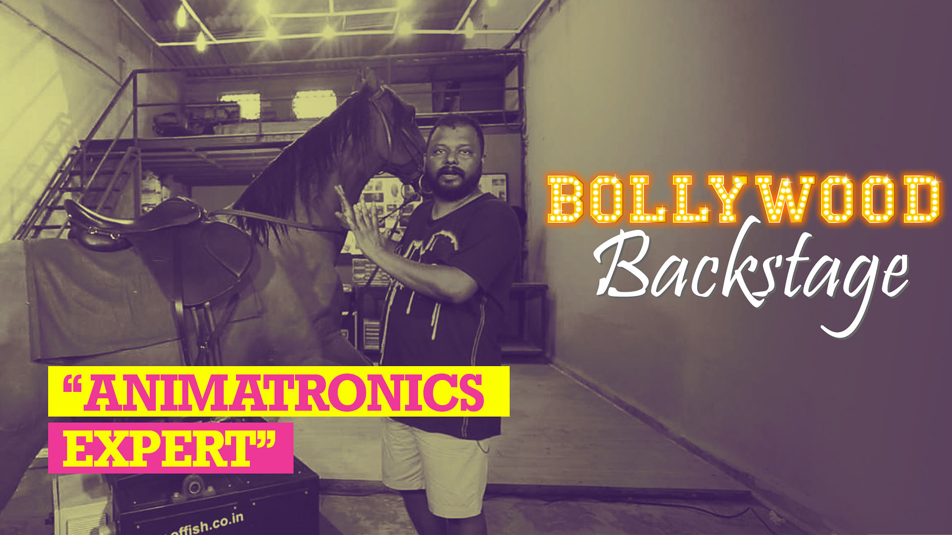 Prasun Basu talks about Animatronic Horses and how it’s being used in films now