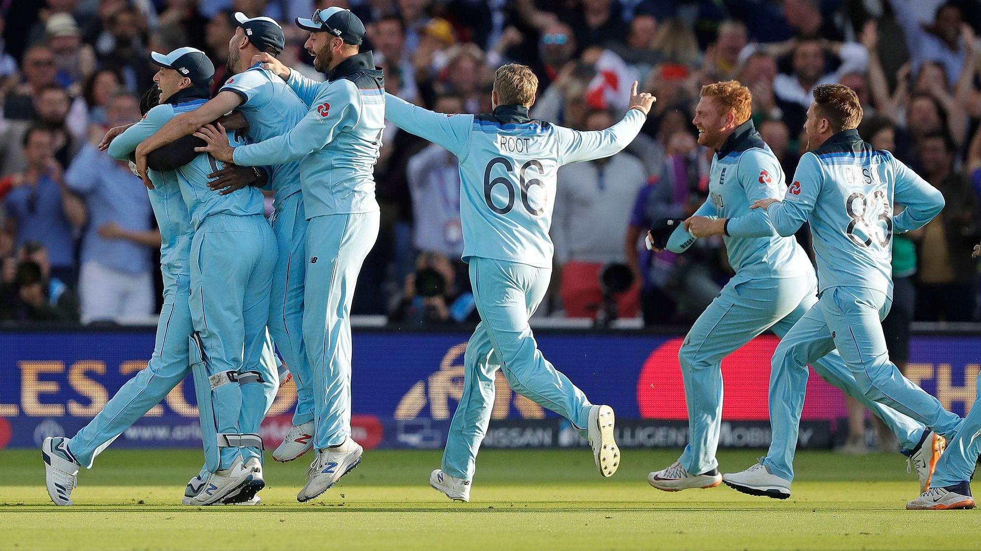 England won in the Super Over to be crowned World Cup champions for the very first time.