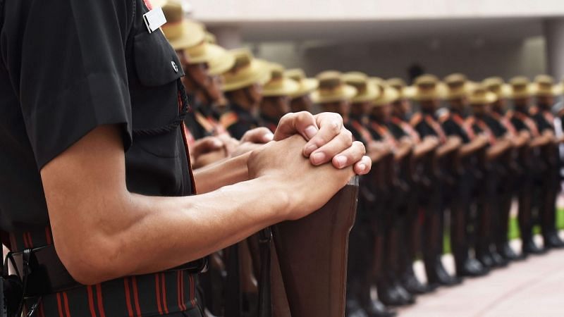 Army personnel pay homage at the National War Memorial in Drass. Image for representational purposes.