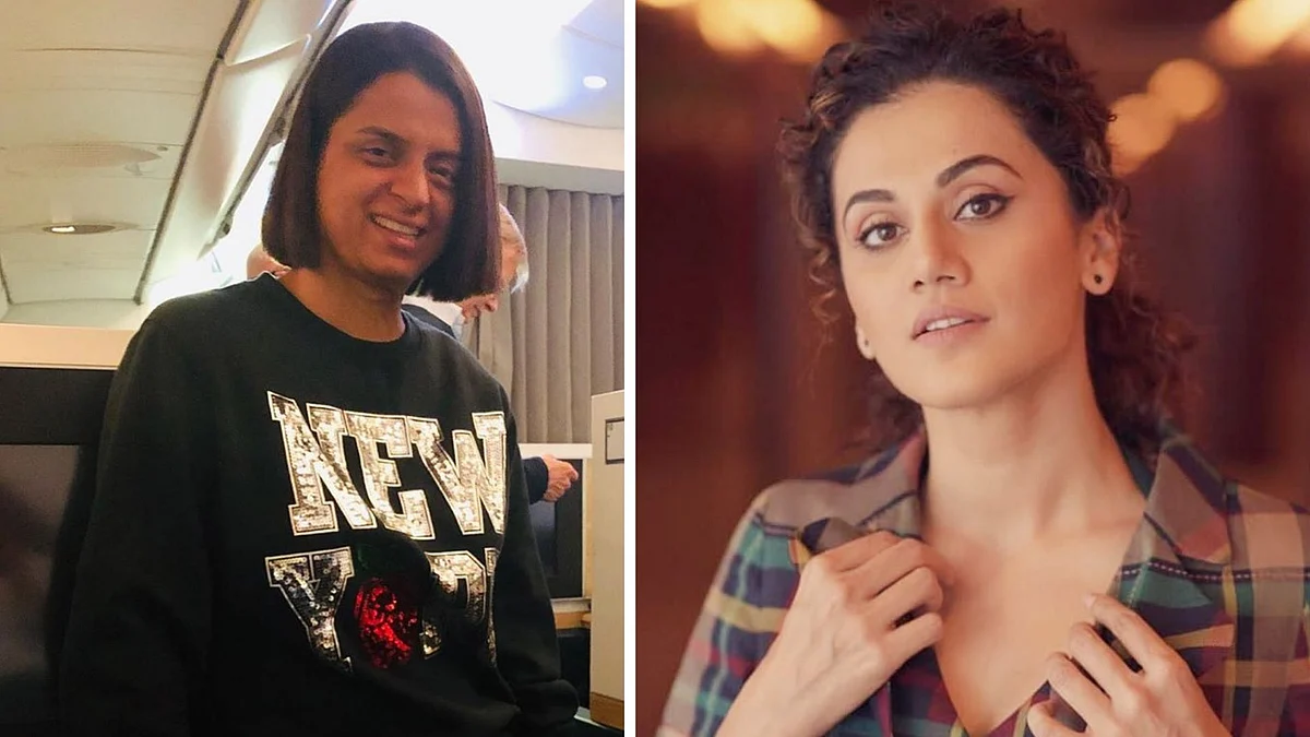 Rangoli Chandel had taken a dig at Taapsee Pannu; the latter reacted. 
