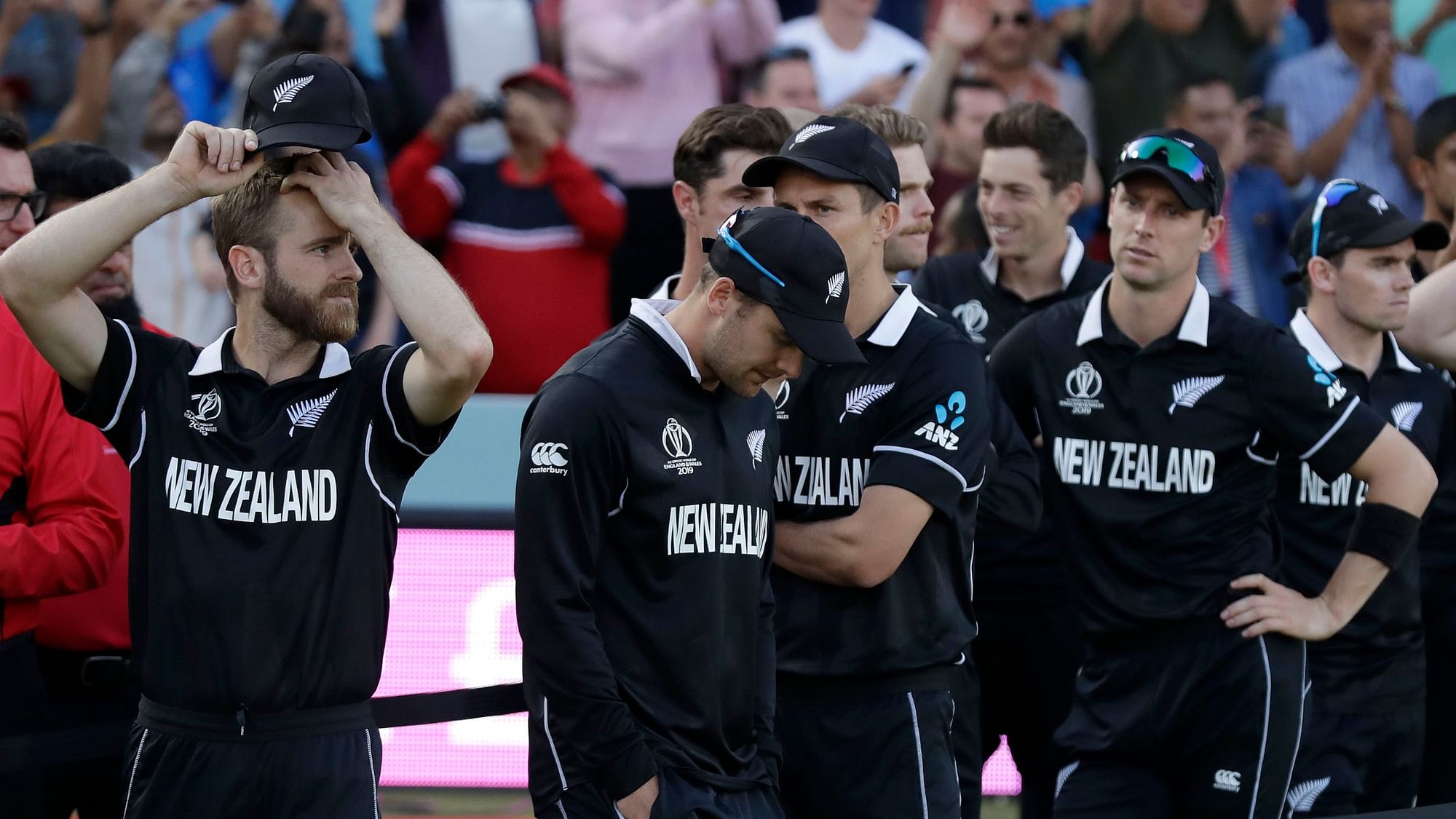 An all-night vigil by New Zealand fans ended in bitter disappointment when they saw their team beaten by England after an unprecedented Super Over.