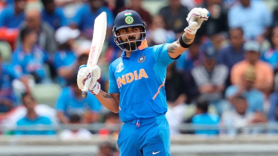 Virat Kohli has scored 408 runs in 7 matches in ongoing world cup at anaverage of&nbsp; 58.28