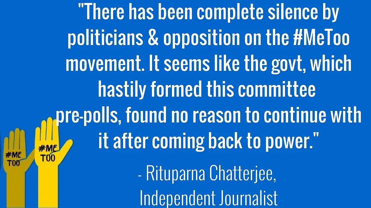 After RTI Revealed #MeToo Panel Dissolved, Govt Reconstitutes GoM