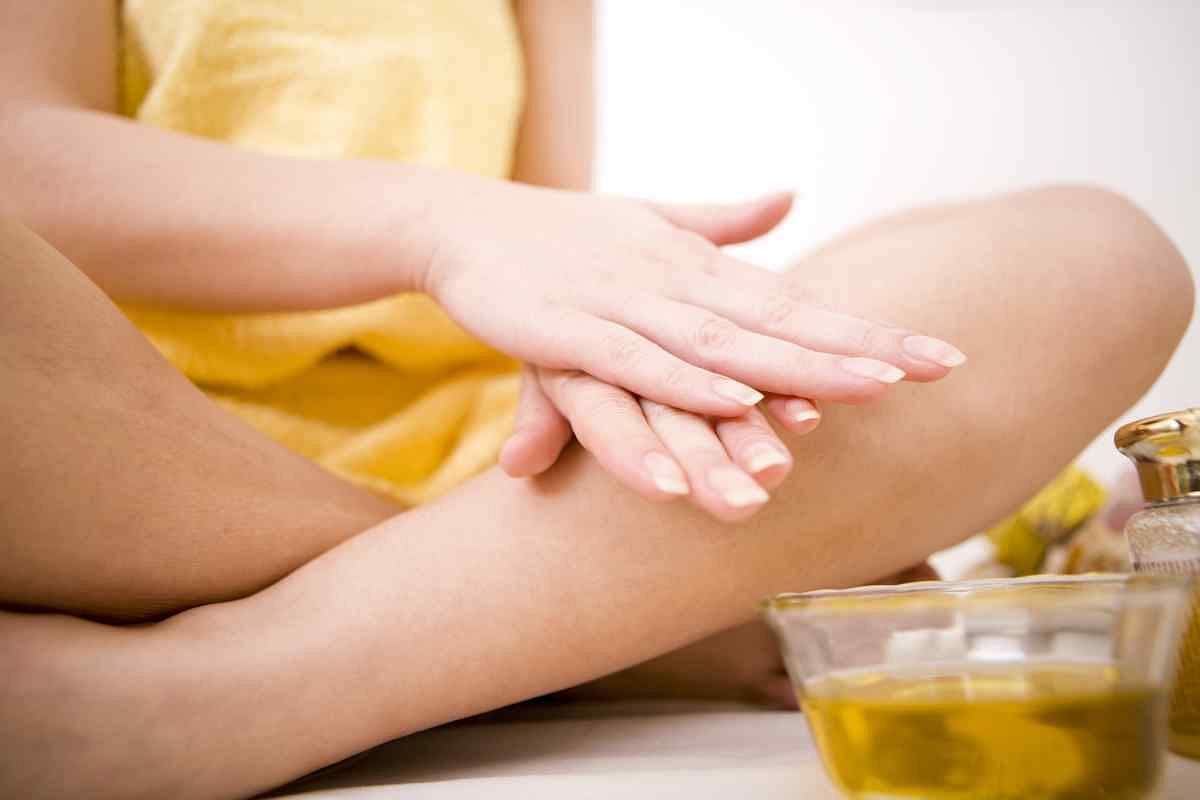 Abhyanga is an Ayurvedic oil massage that you do upon yourself.