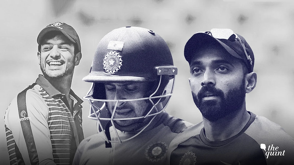 Ambati Rayudu (centre) or Ajinkya Rahane (right) would have made more sense as Vijay Shankar’s replacement. 