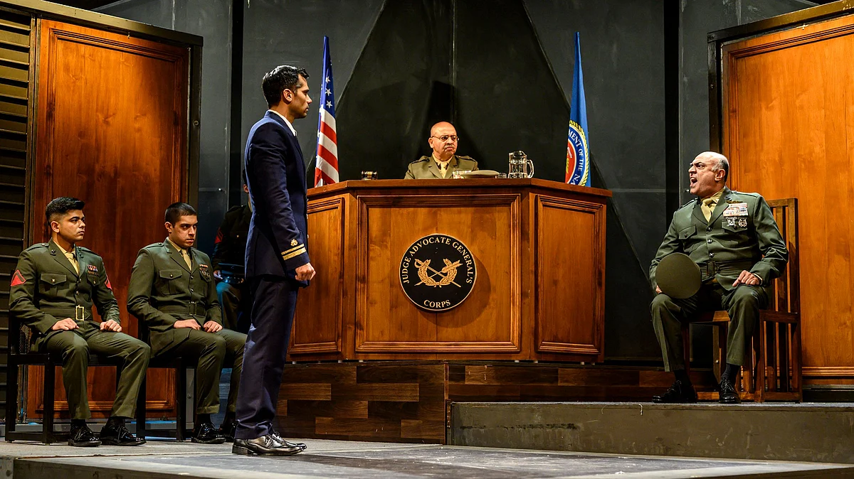 Lt.Kaffee and Col. Jessep in a face-off in an Indian adaptation of Sorkin’s A Few Good Men