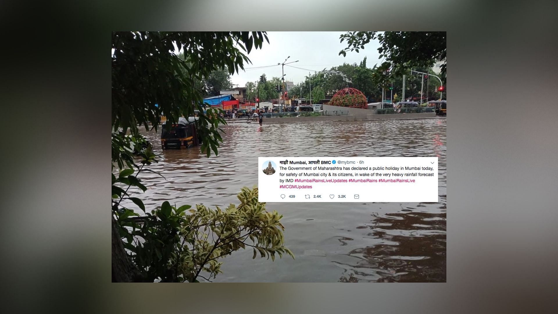 Mumbai Rain: Mumbai reacts to rising water levels.