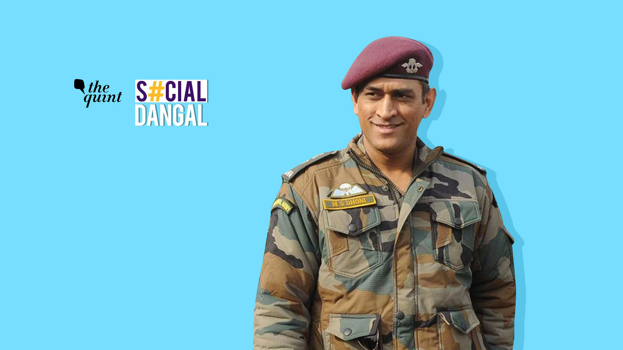 MS Dhoni Amrapali Group: Dhoni began his 2-month training with Indian Army’s Parachute Regiment.