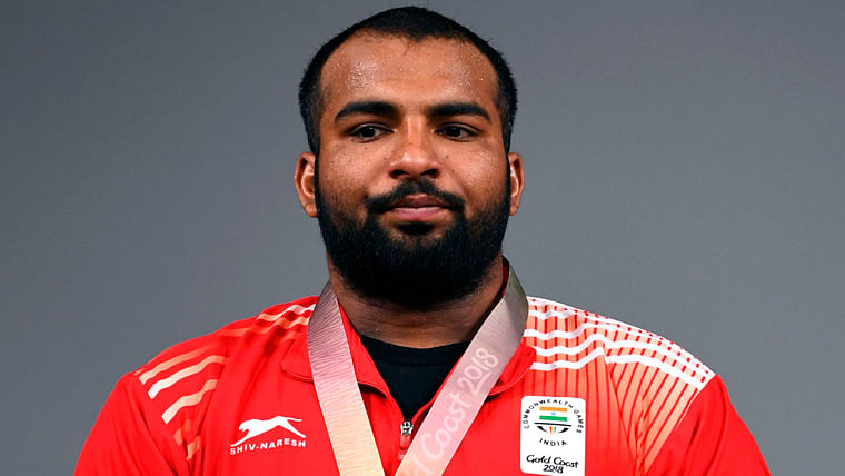 Pardeep successfully competed in the 109 kg category.