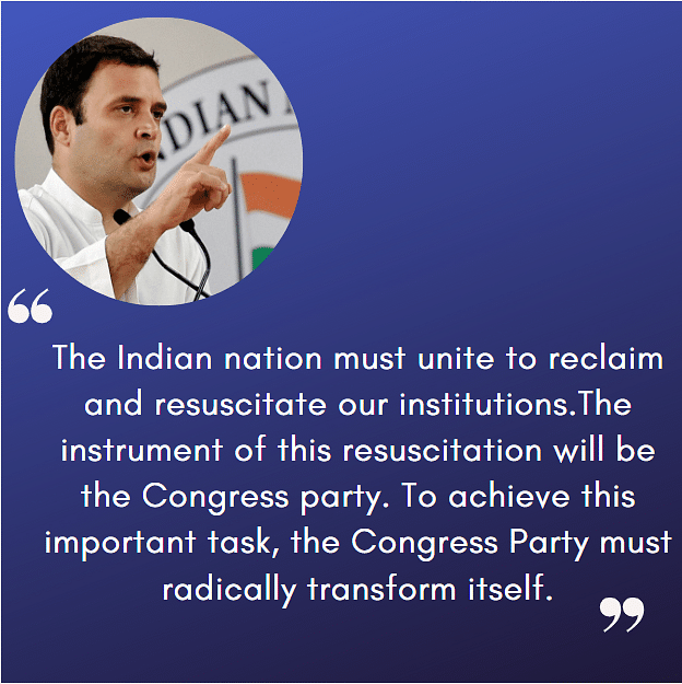 From taking accountability for election results to charting out the roadmap, Rahul Gandhi touched upon many issues.