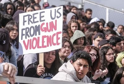 <div class="paragraphs"><p>Students in LA protest against gun violence. Photo used for representation</p></div>