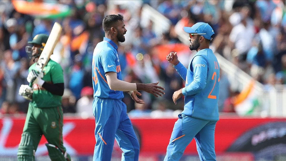 With this win, India become the second team in the competition after Australia to enter the semis.