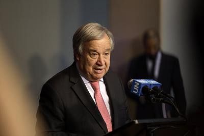 United Nations Secretary-General Antonio Guterres. (Xinhua/IANS)