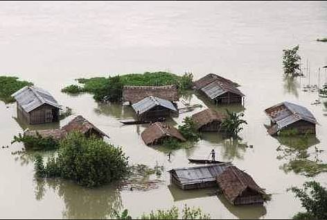 Are These Photos From the Current Assam Floods? Not Really