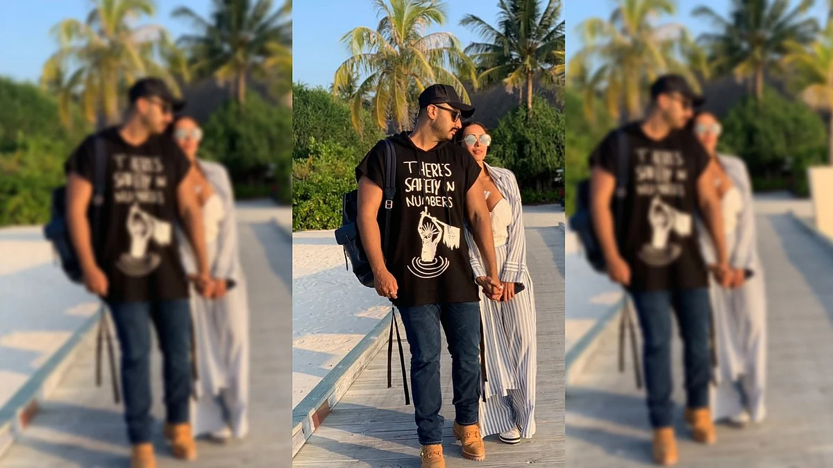 Malaika Arora and Arjun Kapoor.