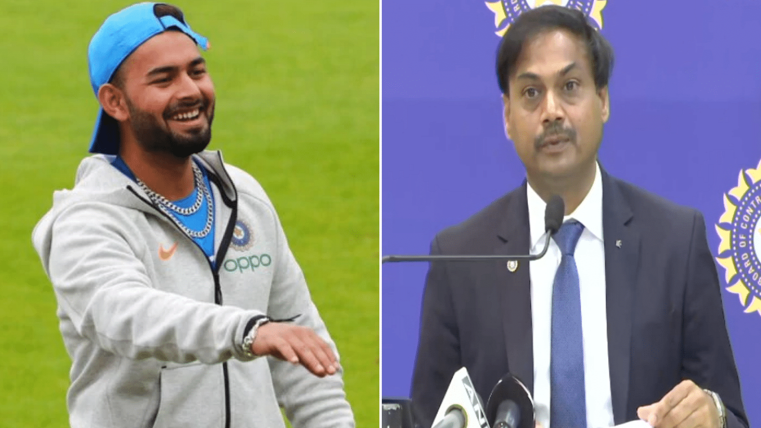MSK Prasad on Thursday clearly stated that young Rishabh Pant has been the point of focus since World Cup.
