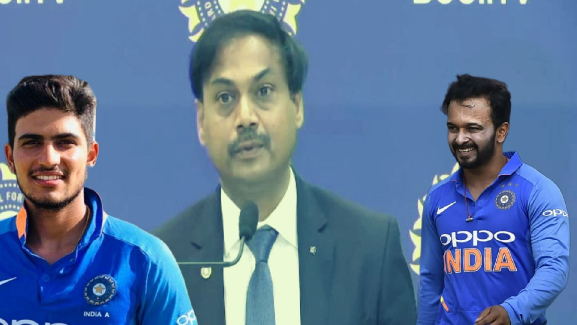 Chief selector MSK Prasad announced the squad for the West Indies tour on Sunday, where Kedar Jadhav retained his ODI spot, while Shubman Gill was missing.